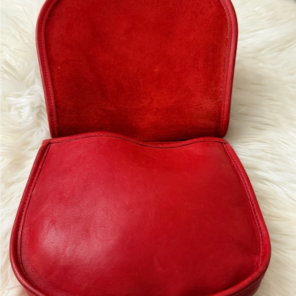 Vintage Coach Bonnie Cashin Pre-Creed / Metal Tag Saddle Bag # 9205 (Mocha) - Picture 9 of 11